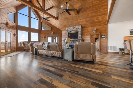 Custom Log Home on 36 Acres & Guest Home Newton Co For Sale - image 9