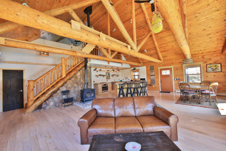 Colorado Log Home For Sale with Acreage, National Forest Access - image 14