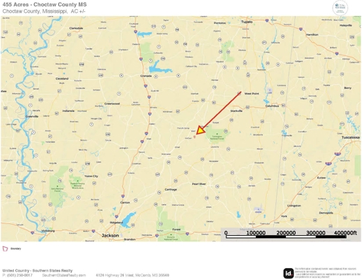 455 Acres Hunting & Income Land in Choctaw County MS