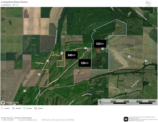 1,196+/- Acre Deer & Duck Hunting Paradise Tensas Parish, LA