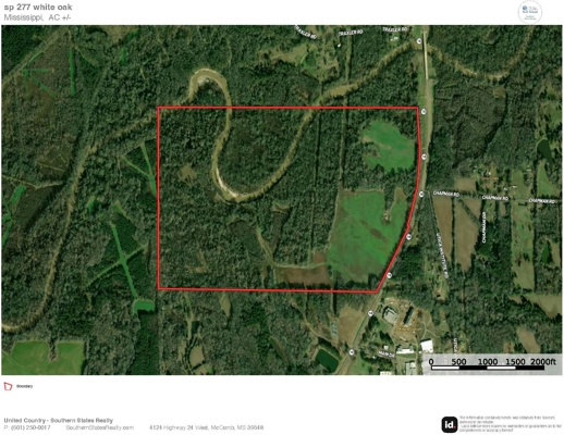 266± Acres Hinds/Copiah Line with Creek & Income