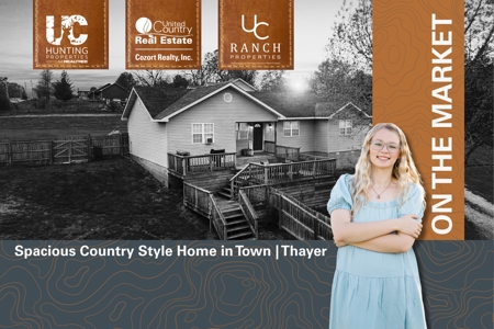 Missouri Ozarks Country Style Home in Town | Thayer - image 1