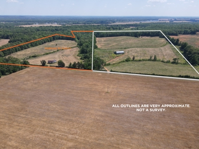 Pasture Land For Sale In Tn, Big Hay Barn, Branch, Fencing - image 2