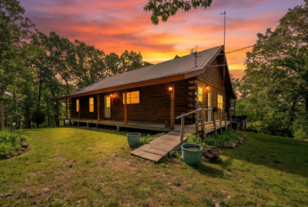 80 Acres + Log Home in Flippin, Arkansas | The Ozarks - image 3