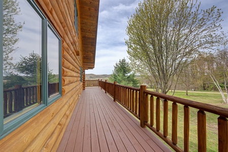 Log Home on 11.45± Acres Mindoro WI - image 36