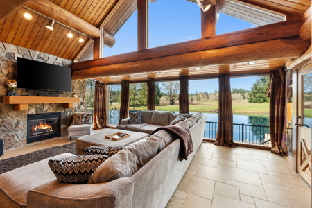 Chehalis Log Estate with Private Lake on 21+ Acres - image 13