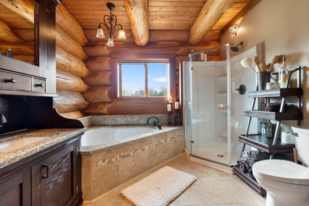 Chehalis Log Estate with Private Lake on 21+ Acres - image 25
