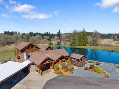 Chehalis Log Estate with Private Lake on 21+ Acres - image 31