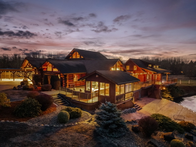 Chehalis Log Estate with Private Lake on 21+ Acres - image 29