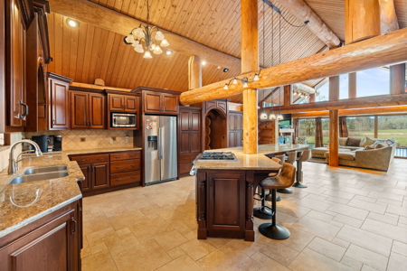 Chehalis Log Estate with Private Lake on 21+ Acres - image 12