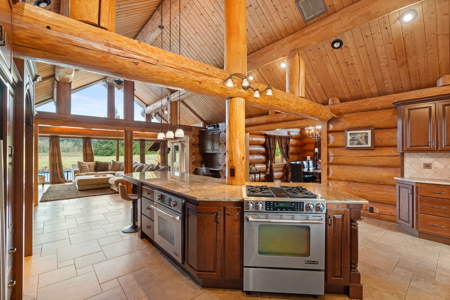 Chehalis Log Estate with Private Lake on 21+ Acres - image 17
