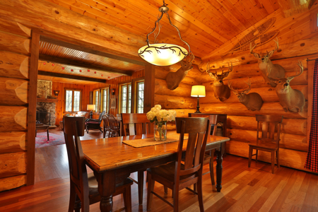 30-Acre Luxury Log Estate | Trophy Whitetail Sanctuary & Private - image 17