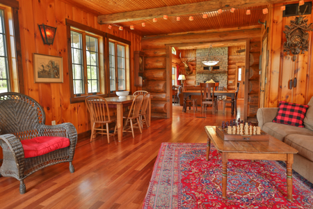 30-Acre Luxury Log Estate | Trophy Whitetail Sanctuary & Private - image 21