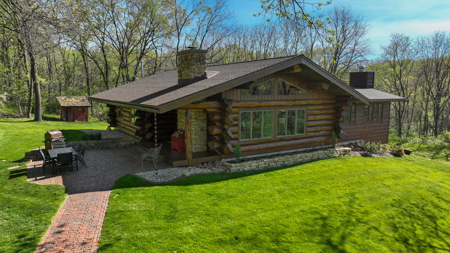 30-Acre Luxury Log Estate | Trophy Whitetail Sanctuary & Private - image 2