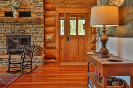 30-Acre Luxury Log Estate | Trophy Whitetail Sanctuary & Private - image 10