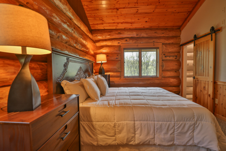 30-Acre Luxury Log Estate | Trophy Whitetail Sanctuary & Private - image 26