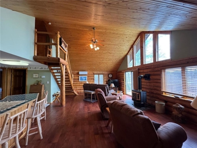Lakeside Log Home Retreat on Private Lake 12 - image 5