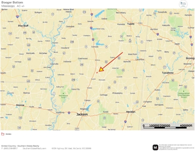 Booger Bottom Plantation 635 Surveyed Acres Attala Co MS - image 49