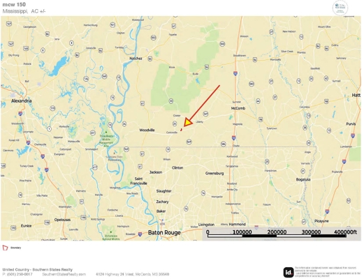 155 Acres Hunting Land for Sale in Centreville, MS
