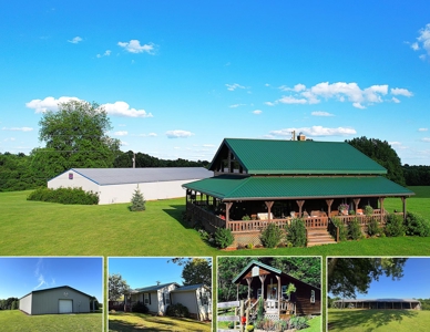 Timber Frame Home on 149+/- Ac. - Cottage - Cabin - Liberty, KY. - image 1