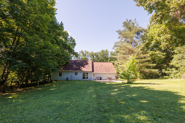 Bloomington IN Home on 7 Acres for Sale | Barn, Pasture, Trails &