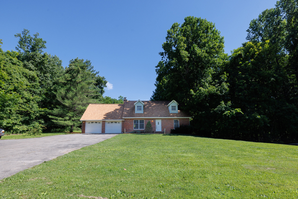Bloomington IN Home on 7 Acres for Sale | Barn, Pasture, Trails &