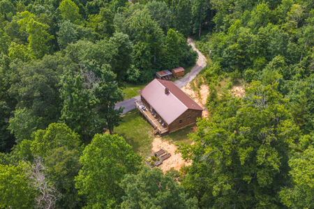 Log Home on Acreage-Hancock County Tennessee For Sale-Thorn Hill - image 2