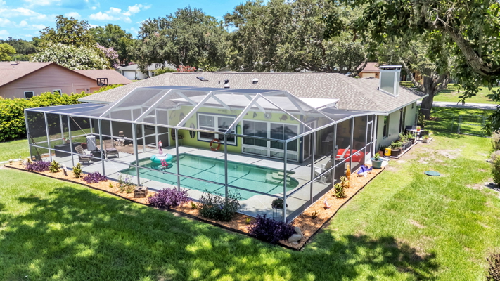 South Lakeland, Pool, 4 Bedrooms, 2 Baths, Large AC Florida Rm,