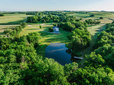 Marshall County Kansas Home with Pond - image 17