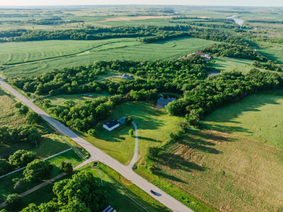 Marshall County Kansas Home with Pond - image 13