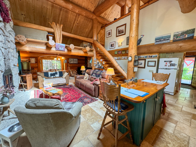 A Log Home Masterpiece in the Maine Woods on West Lake - image 18
