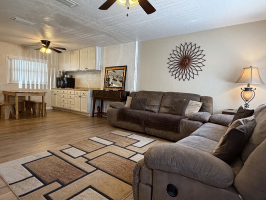 Block Home with Huge Garage, Storage, Paved & Covered Parking