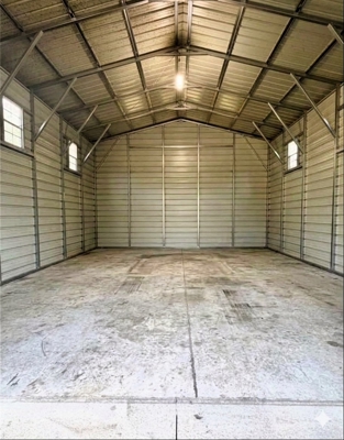 Block Home with Huge Garage, Storage, Paved & Covered Parking