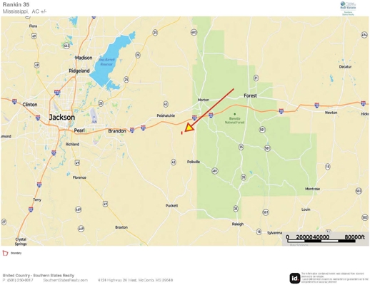 35 Acres for Sale in Pelahatchie, MS | Rankin County