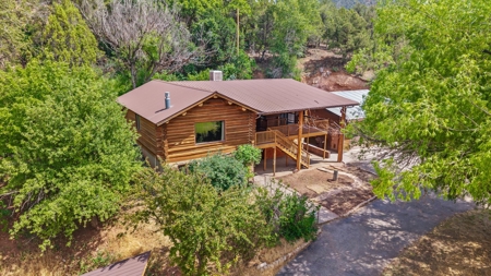 Colorado Log Home on 3.75 Acres For Sale with Pond, Orchard - image 3