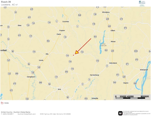Hunting Property with Hwy and Creek Frontage