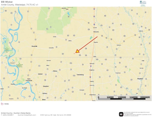 63.75 AC Amite County, MS Hunting Property