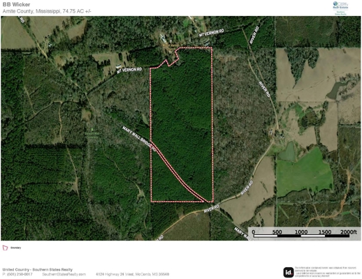63.75 AC Amite County, MS Hunting Property