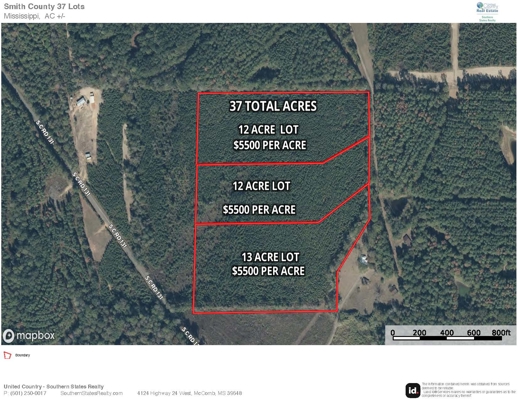 37 Acres for Sale in Morton, MS | Wooded Land