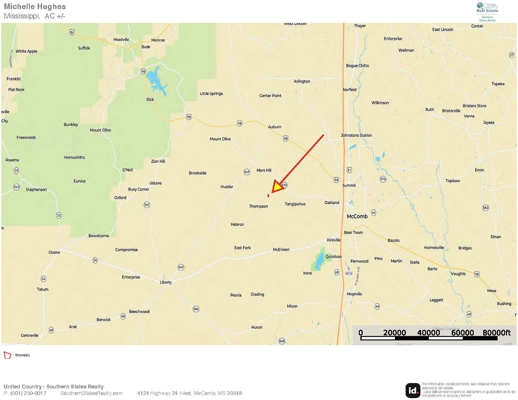 Amite County MS House with 10 Acres