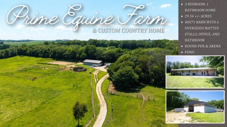 Country Home & Premier Equine Facility | Easton, Missouri - image 4