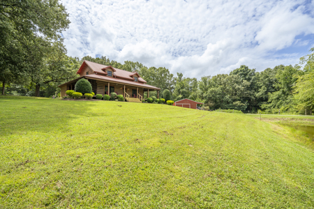 Premier TN Estate w/ Log Home, Stocked Lake, Barn, & Guest House - image 3