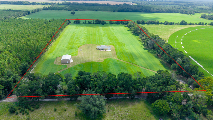 Country Home on Private 20 Acres in Chiefland, FL