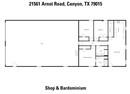 Country Home with Shop, Barndominium & 16.66 Acres, Canyon, TX - image 44