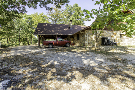 Custom Timber-Frame & Stone Estate | 20 Acres In Highland Ar - image 47