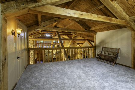 Custom Timber-Frame & Stone Estate | 20 Acres In Highland Ar - image 15