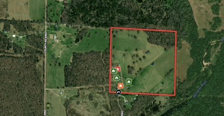 Country Home + Guest House on 40 Acres in the Missouri Ozarks - image 1