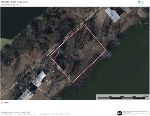 Old River Waterfront Lot Near Vidalia, LA