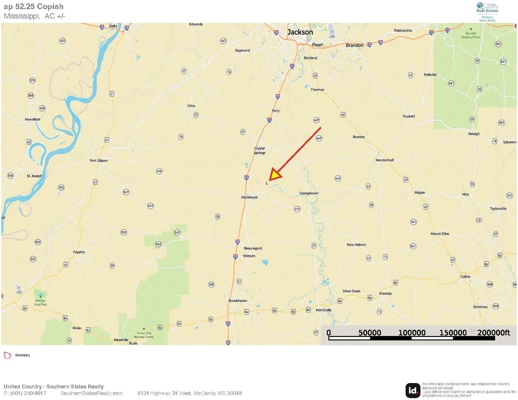 52.25± Acres in Copiah County, MS Near Hazlehurst