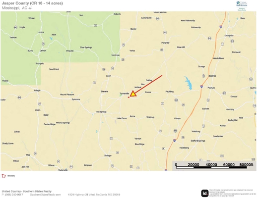 14 Acres for Sale Near Louin MS | Jasper County Land